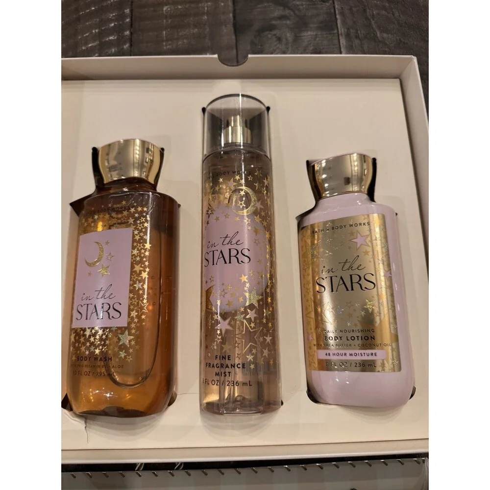 Bath & Body Works In The Stars Gift Set + Christmas Bag “Jingle The Night Away